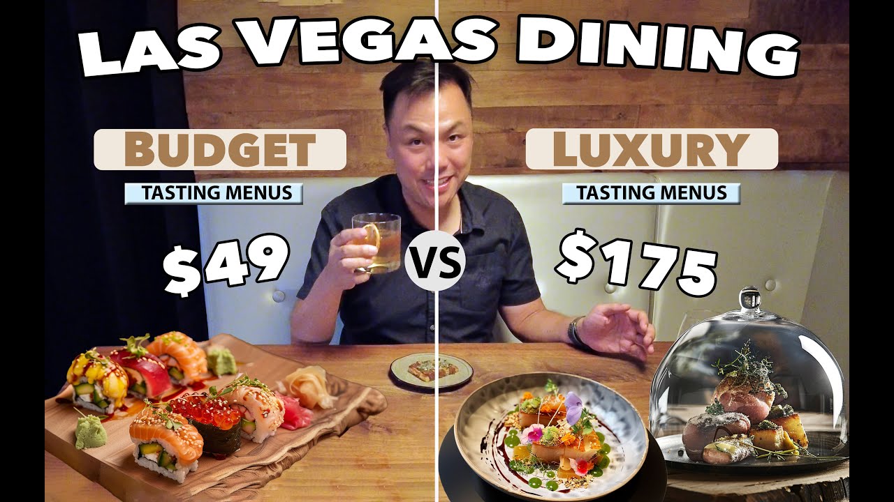 Vegas Tasting Menus: $49 Budget Vs $175 Luxury Tasting Menus | Kase Sushi & Partage