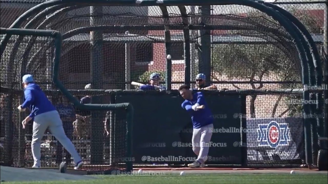 Alex Bregman, PCA and Seiya Suzuki take on field batting practice | Feb. 9