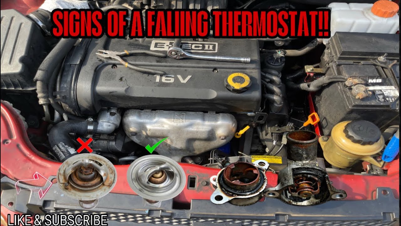 Thermostat replacement 2004 - 2008 Chevy Aveo