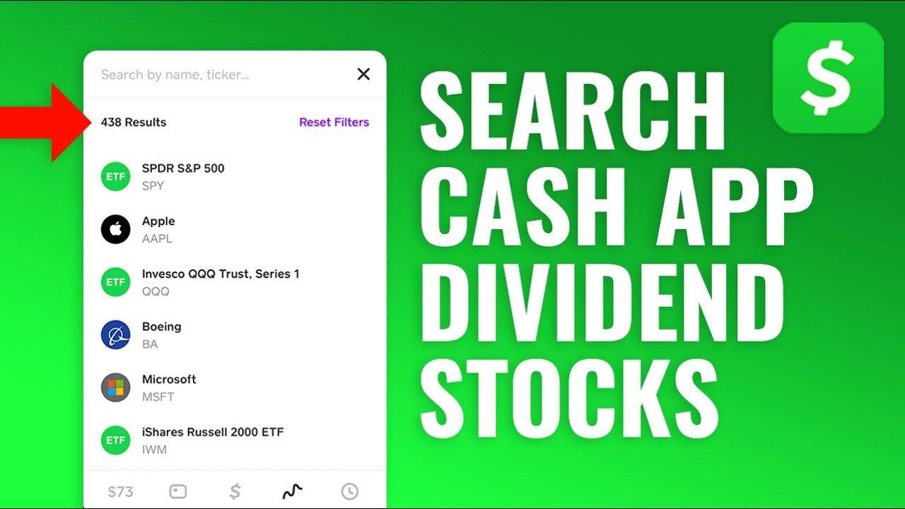 Cash App Dividend Stocks List