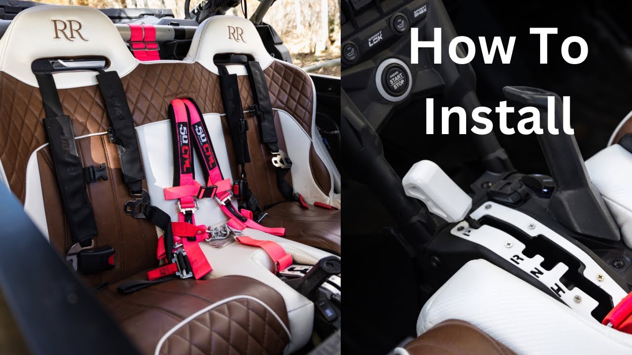 How to Install a Bench Seat In A 2 Seat Can Am X3 (17-22)