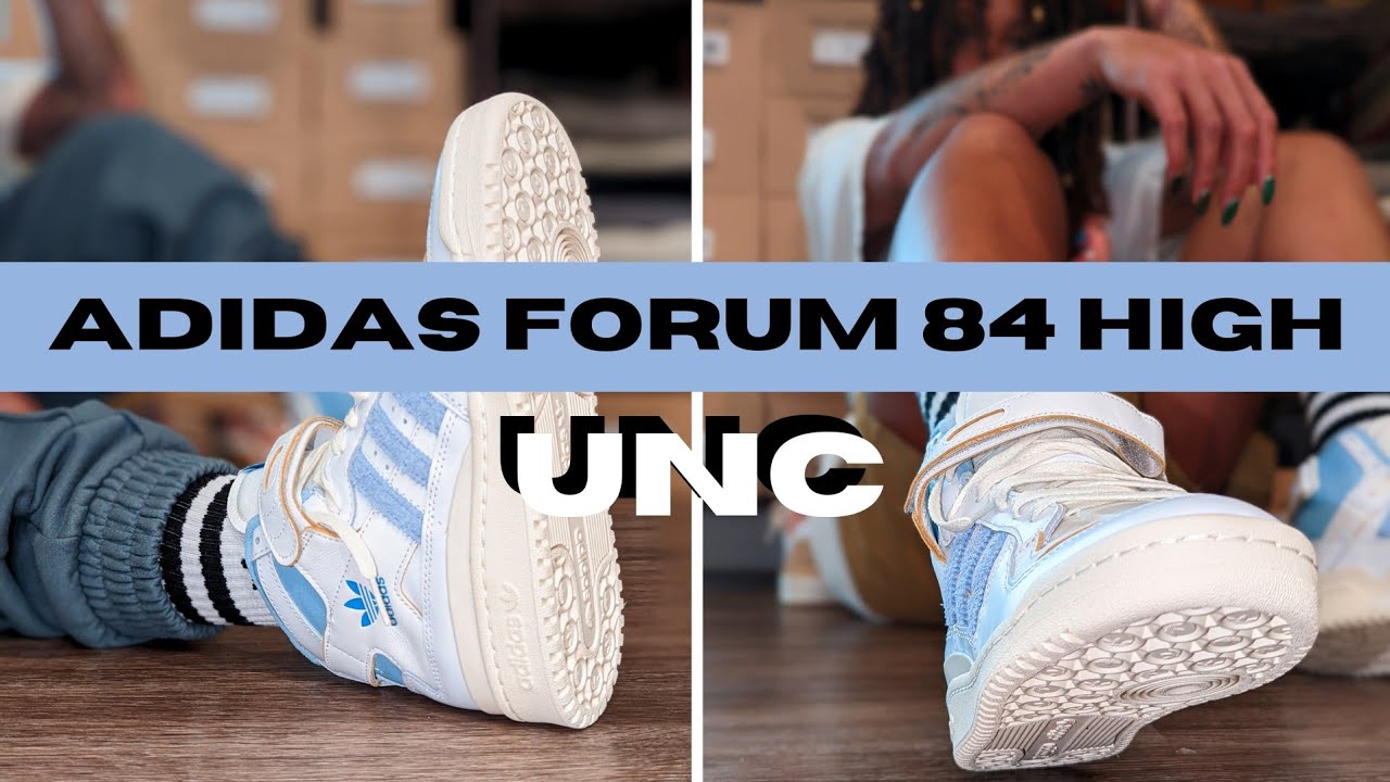 $84 SNEAKER STEAL on GOAT! One of the Best UNC Sneakers?! Forum 84 High - Unboxing + Styling
