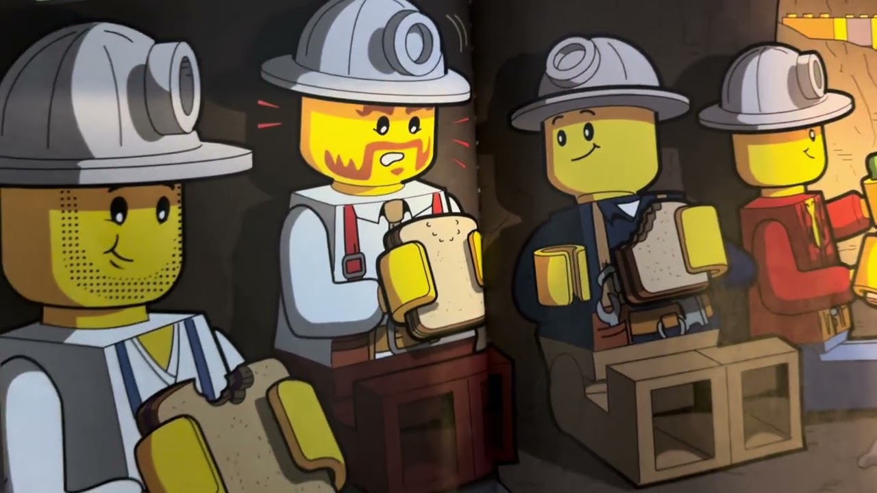 Read Aloud 📚 for Kids Lego City Look Out Below 🚧 