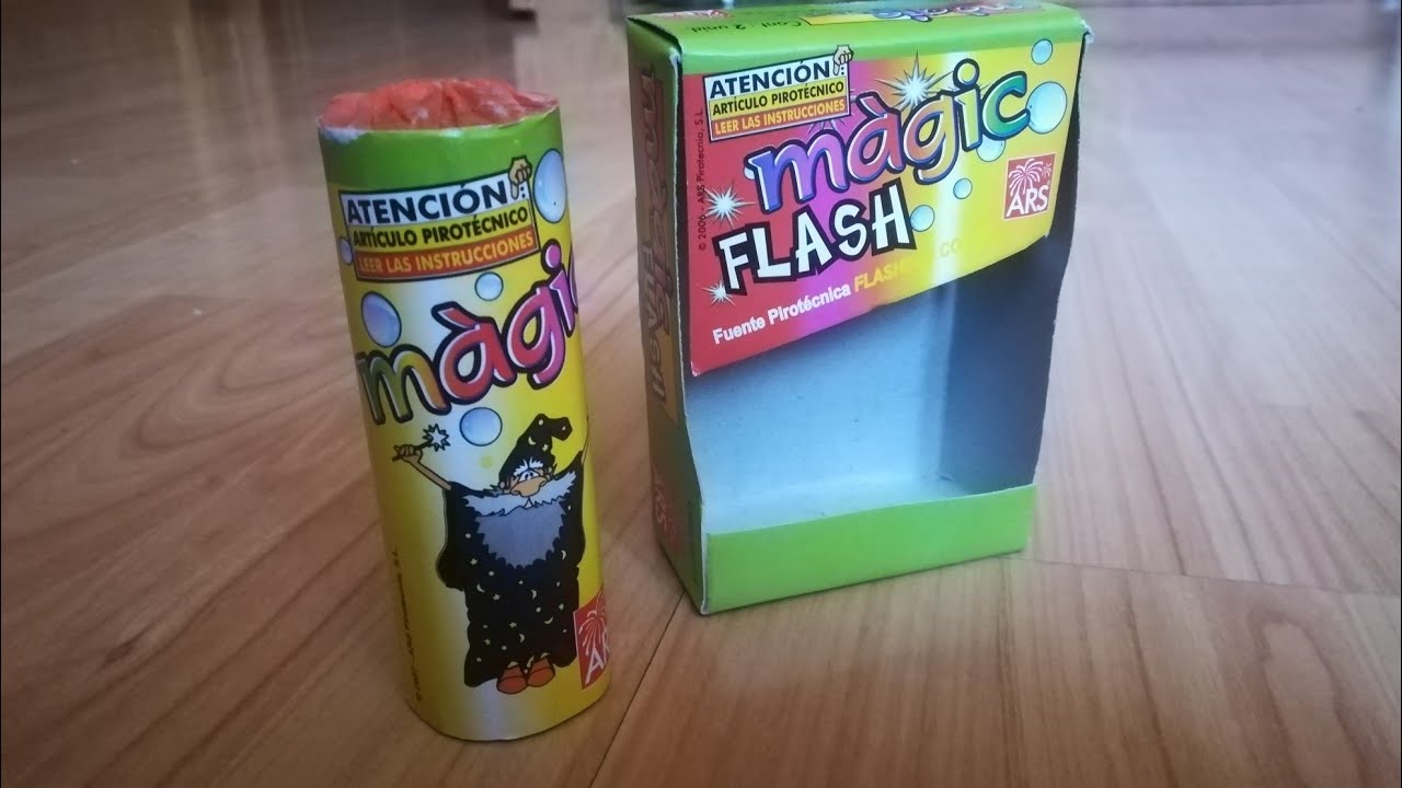 Test starej fontanny Magic Flash od ARS Pirotechnika 🎇