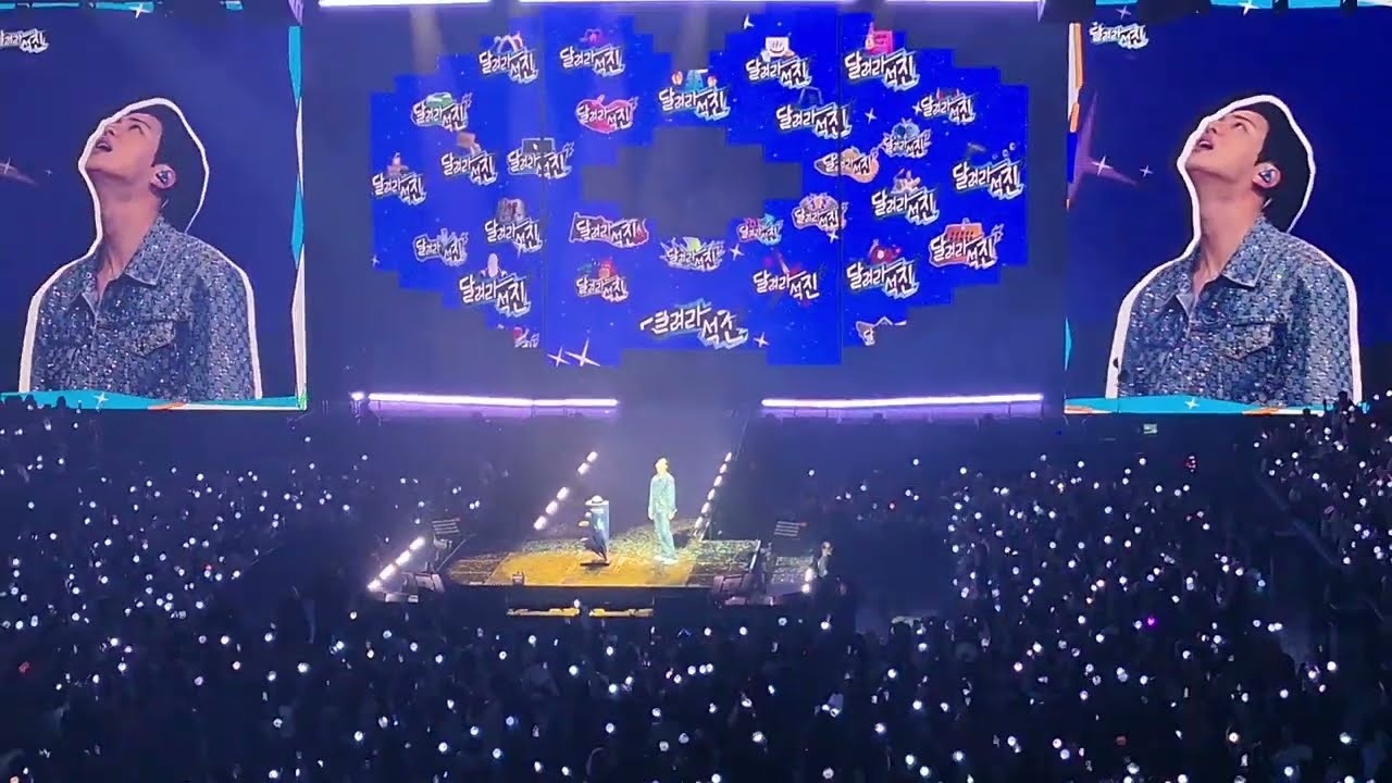 Jin (BTS) 'Running Wild' 'RUNSEOKJIN_EP.TOUR' in Anaheim 2025