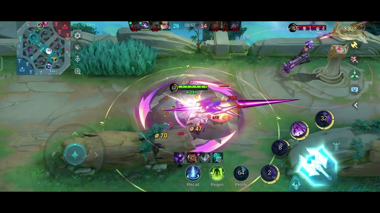 ⭐ YZ double maniac, Savage stolen 😭 • 0hp 5 man jump with petrify!! • Feb 14, 2025 • MLBB