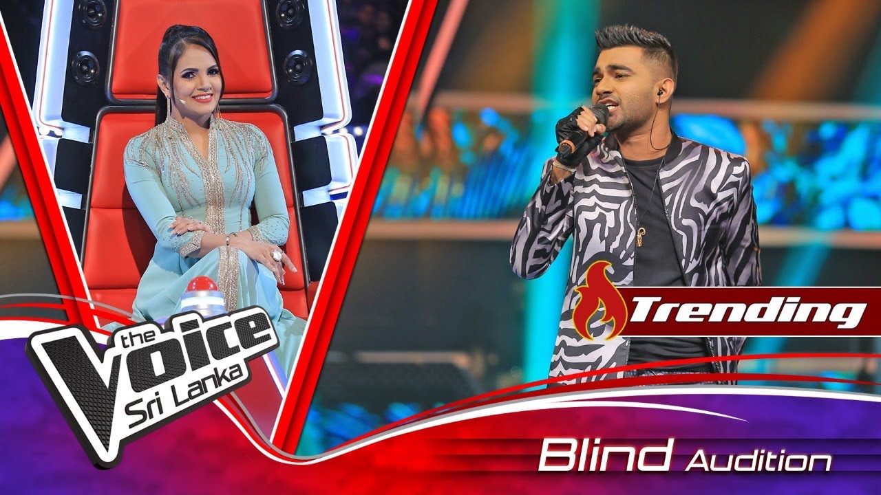 Sheron Silva | Wilpaththuwe (විල්පත්තුවේ) | Blind Auditions | The Voice Sri Lanka