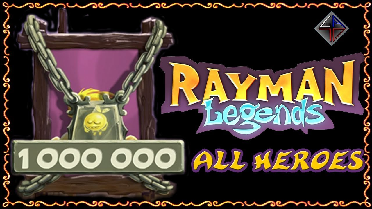 💰 RAYMAN LEGENDS - ВСЕ ГЕРОИ (ALL HEROES) от Vint-Tomsk 🎮
