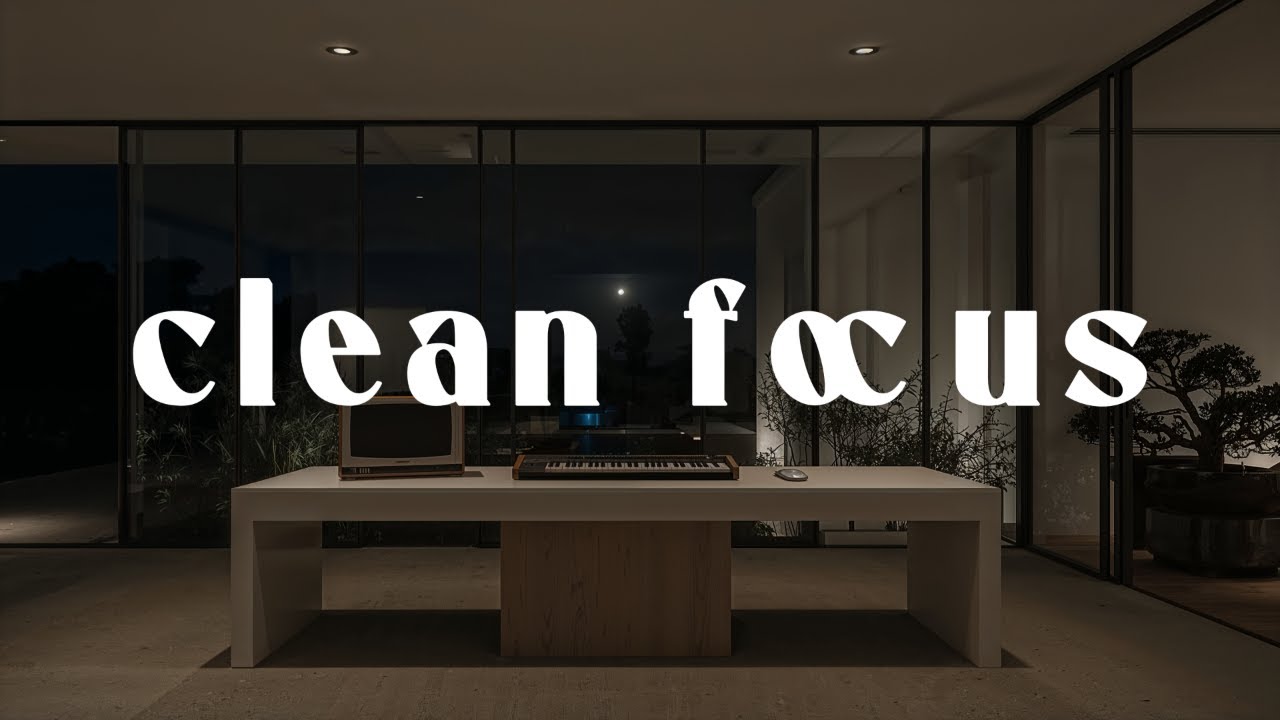Work Music for Clean Focus | Lock Into the Task