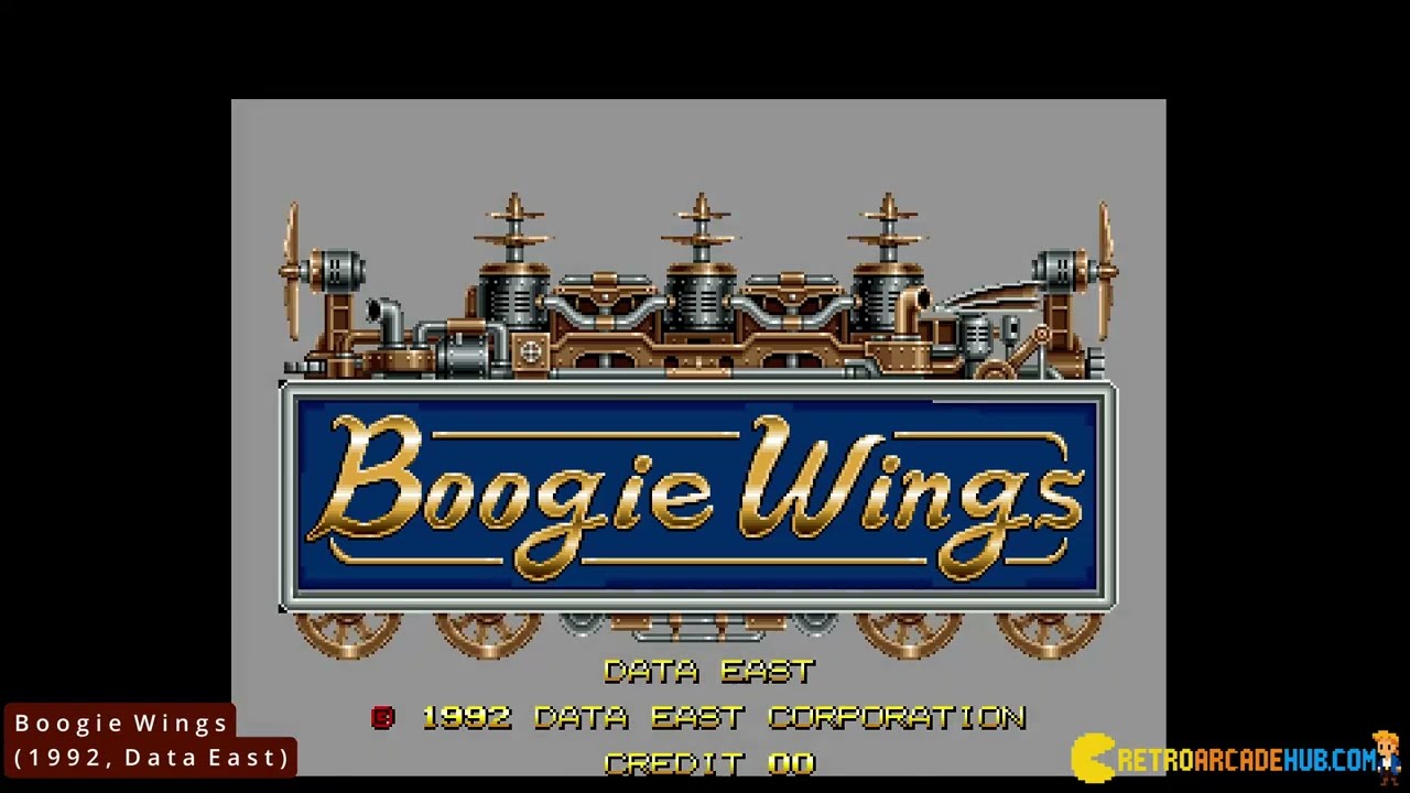 Boogie Wings (1992, Data East) for ARCADE