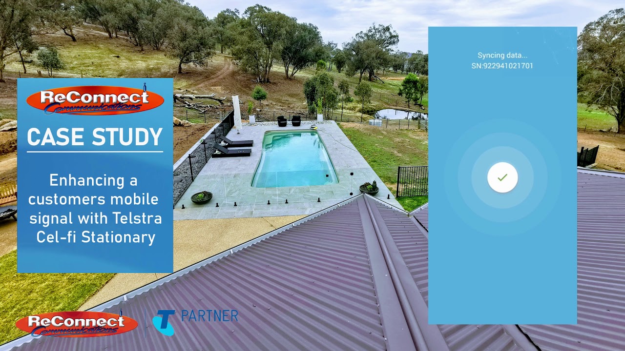 Enhancing customers mobile coverage with Telstra Cel-fi Stationary Repeater