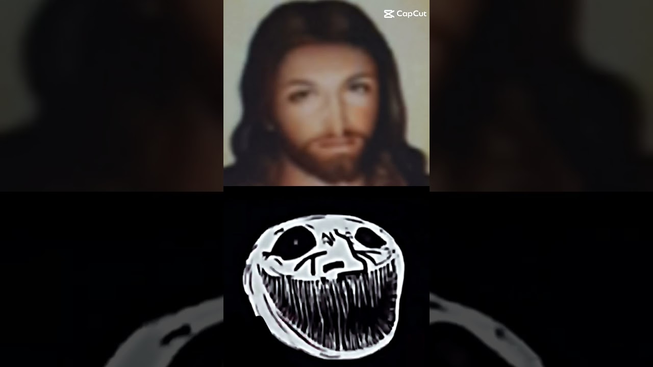 Troll face meme. God is the best