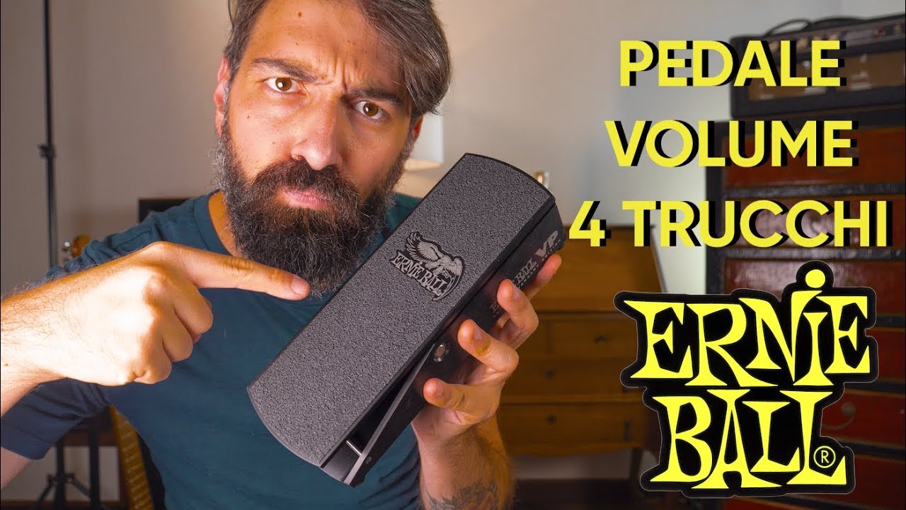 4 TRUCCHI con il PEDALE del VOLUME | Ernie Ball 40th Anniversary | COME SI USA
