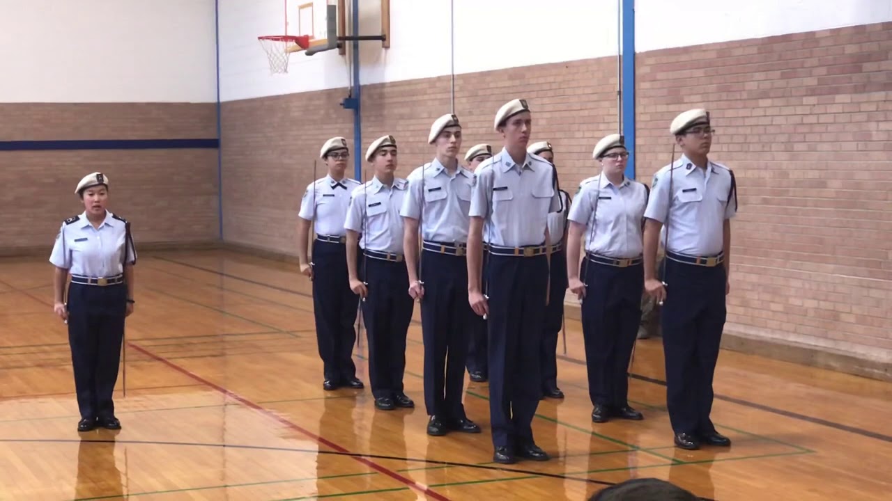 TWHS AFJROTC Drill Team Saber Team Regulation 2018-2019