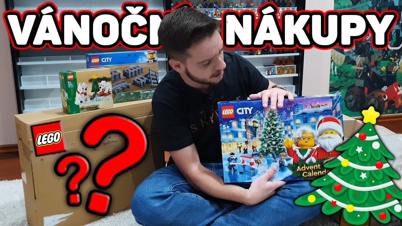 LEGO VLOG #55 - Vánoční LEGO Nákupy! 🎄
