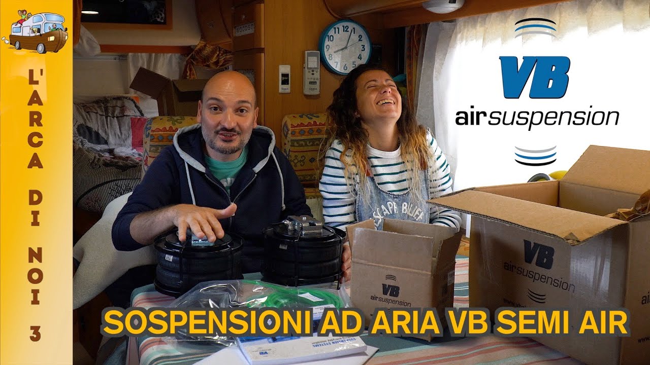 Nuove sospensioni ad aria VB AIR SUSPENSION SEMI AIR per il nostro Camper 🚐
