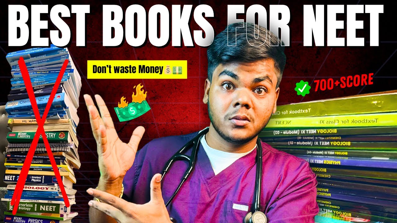 Best books for NEET 2025 to score 700+ Marks🤩Used by toppers😱