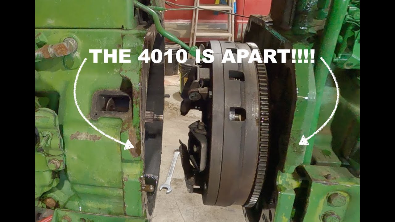 John Deere 4010: Замена тяги и муфты ВОМ: Часть 1