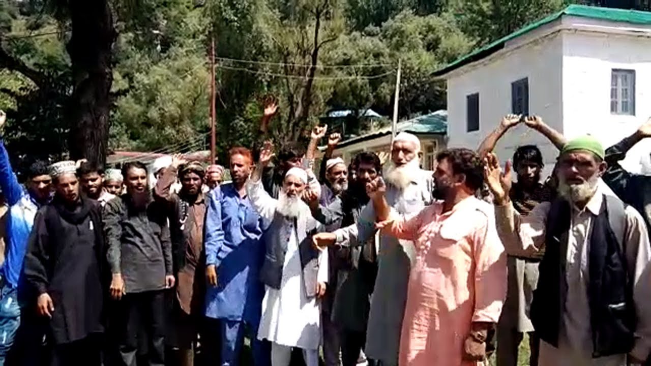 Mahore residents protest against absence of SDM
