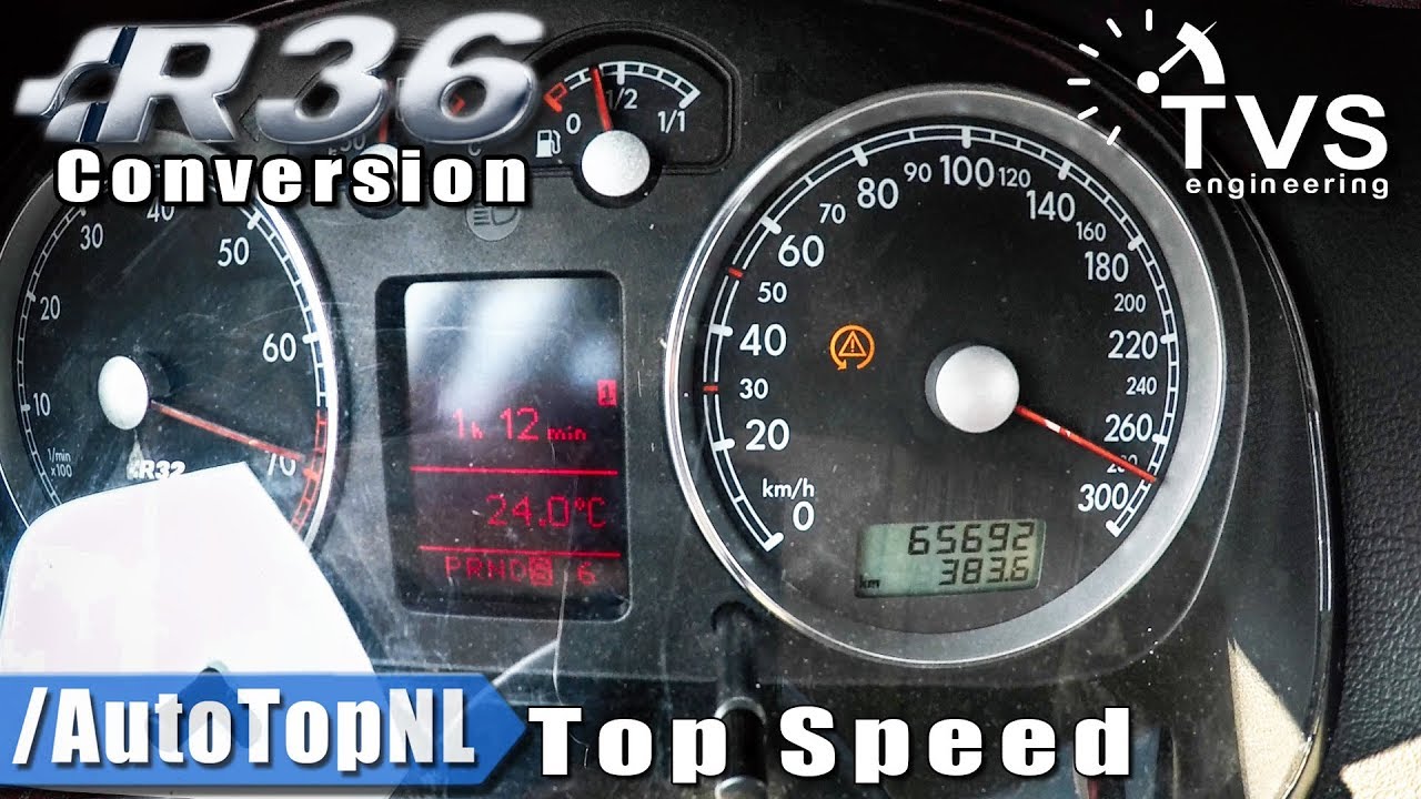 VW Golf R32 | R36 SUPERCHARGED 415HP | 0-270km/h ACCELERATION & TOP SPEED by AutoTopNL