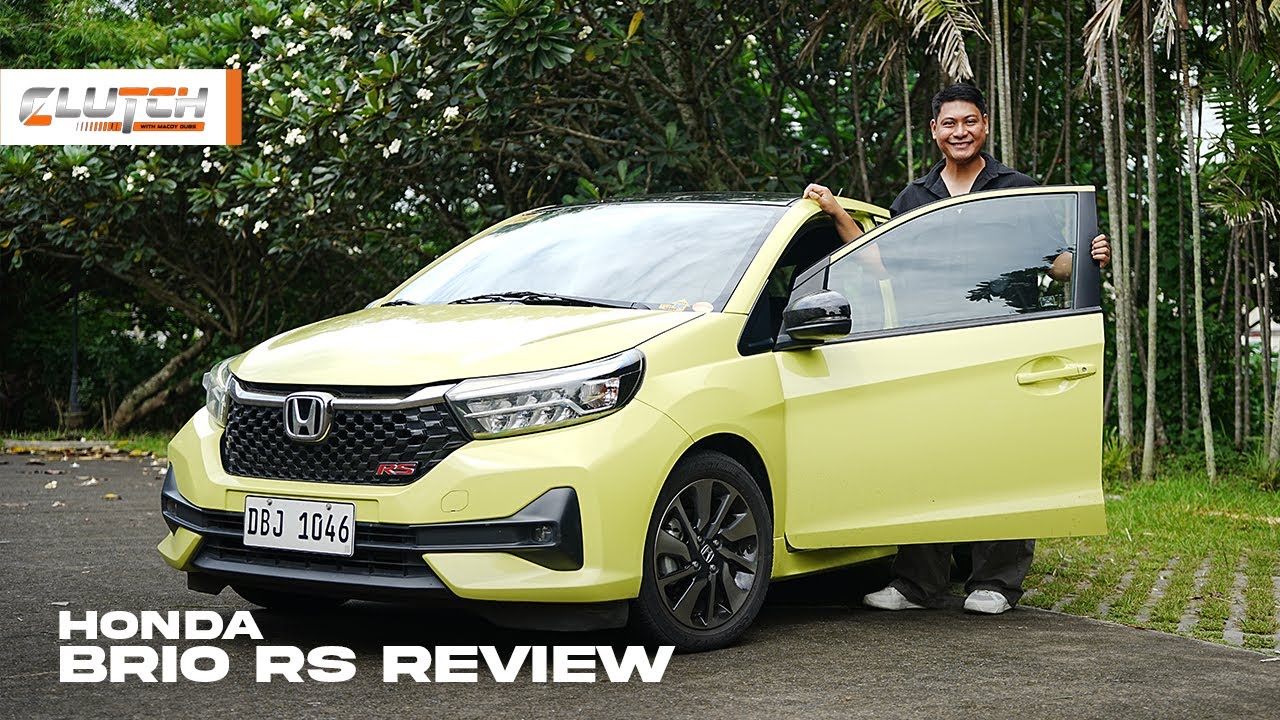 2025 Honda Brio RS Review | Pleasantly Fun | Clutch With Macoy Dubs