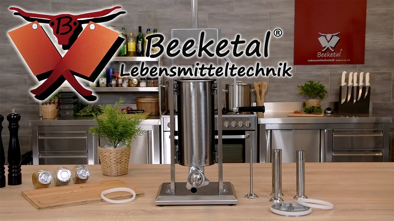 Beeketal Wurstfüller Dichtring richtig einsetzen - So geht's