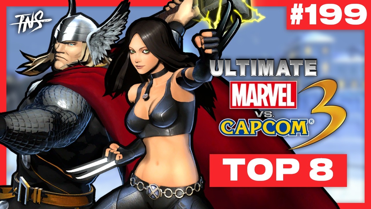 TNS UMVC3 #199 TOP 8 (Thor, X-23, Amaterasu, Chris) - Ultimate Marvel vs. Capcom 3