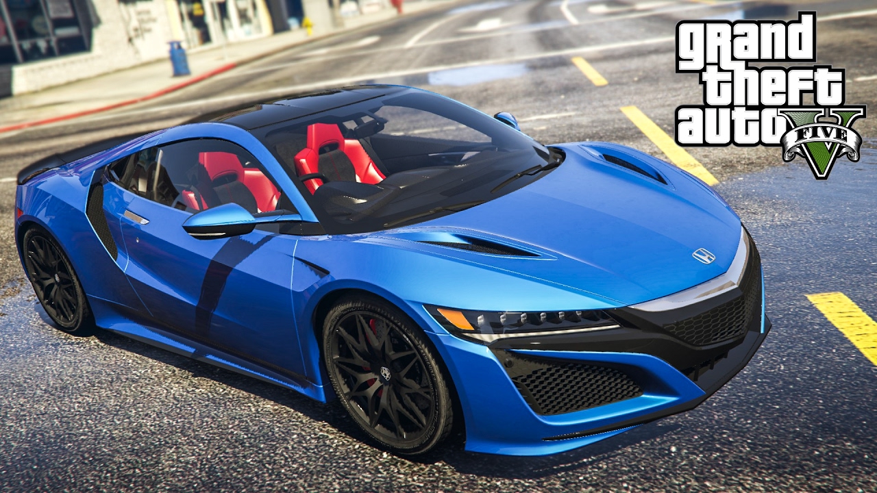 PojzPlaza - ซุปเปอร์คาร์ ซามูไร (Honda NSX 2016 MOD GTA5)