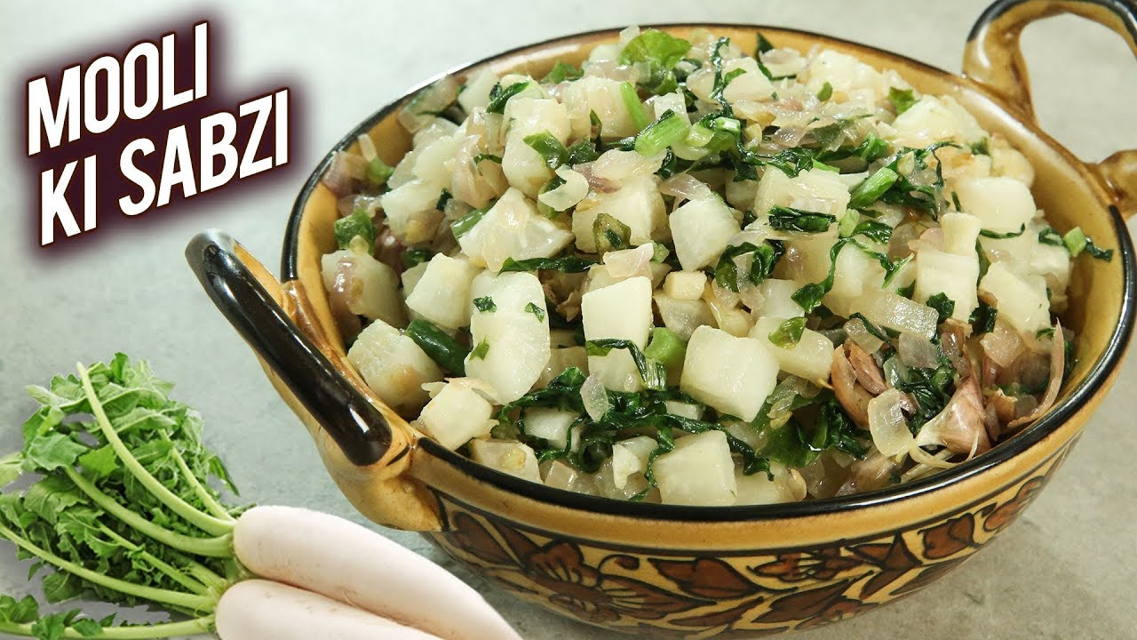 Mooli Ki Sabzi - Radish Recipe - How To Make Muli Ki Sabji - Quick And Easy Recipe - Varun