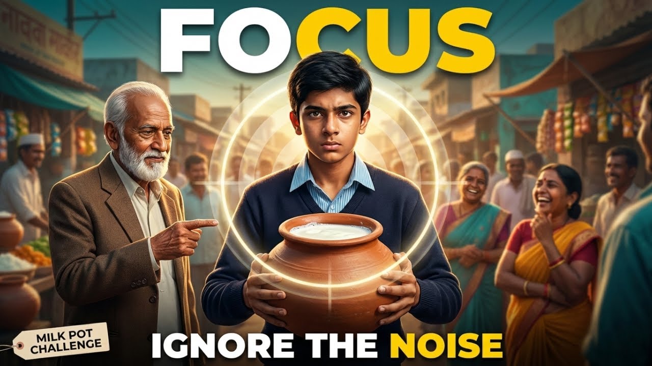 The Milk Bowl Challenge: A Powerful Motivational Story about Focus