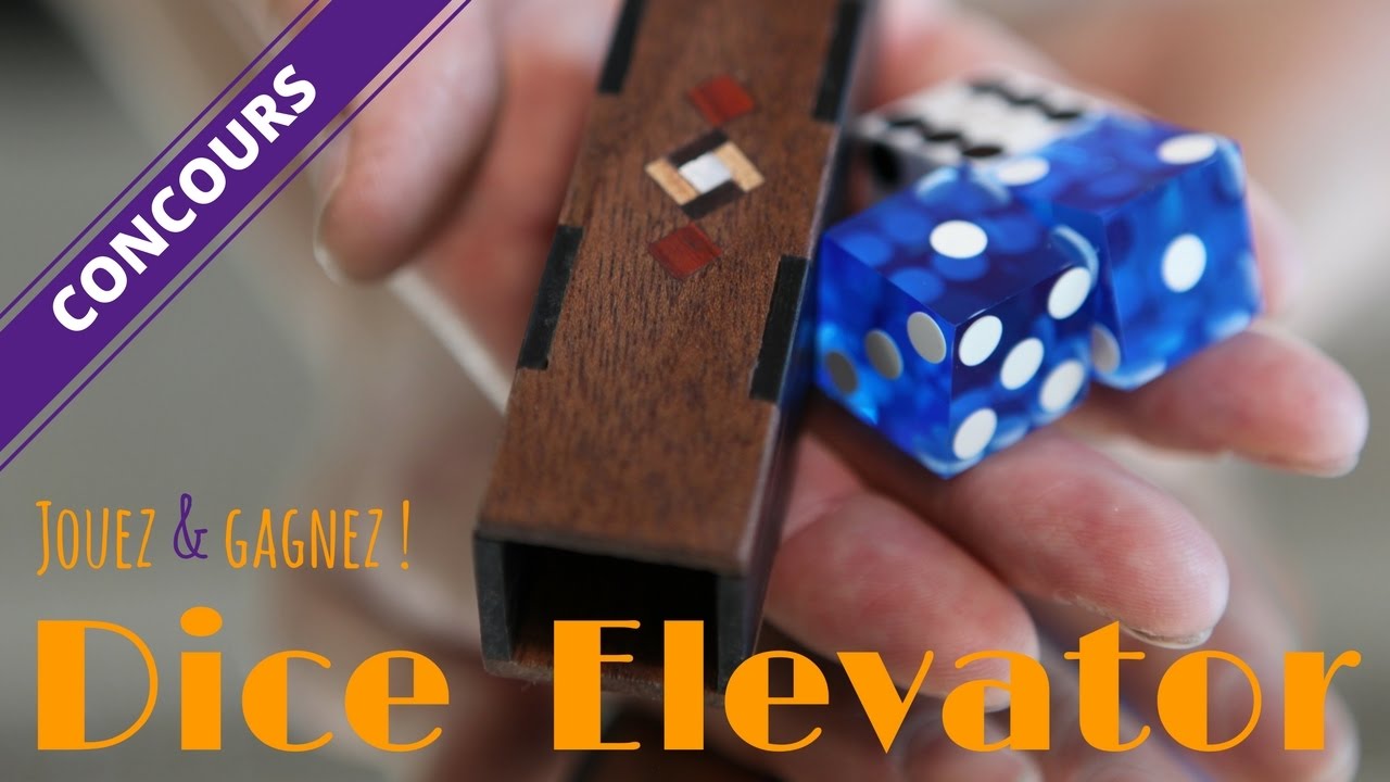 [Concours] Dice Elevator en bois précieux à gagner !