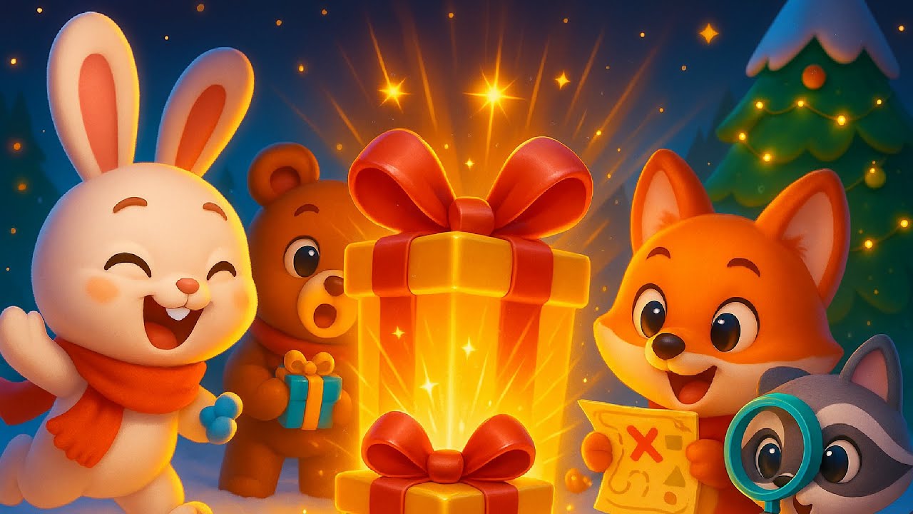 Presentjakten: Julig Musikvideo med Djurens Sångfest! 🎁🎶 by BrightTales