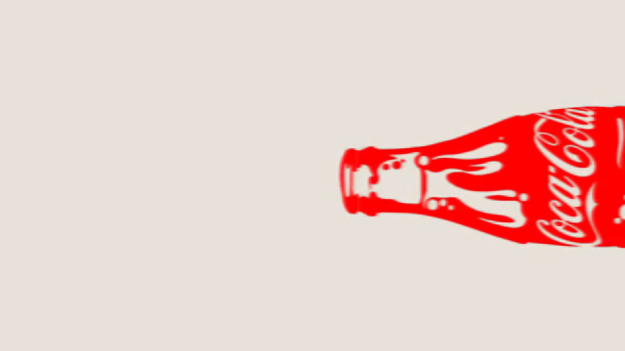 Coca Cola Logo intro with Sad Effects