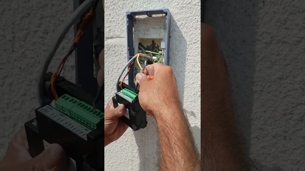 IP door installation