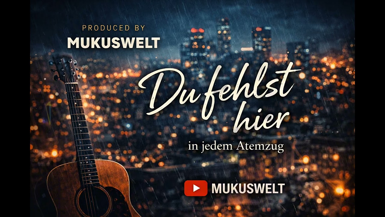Du fehlst hier – Mukuswelt | Emotionaler Pop-Rock Song 2026 | YouTube Version