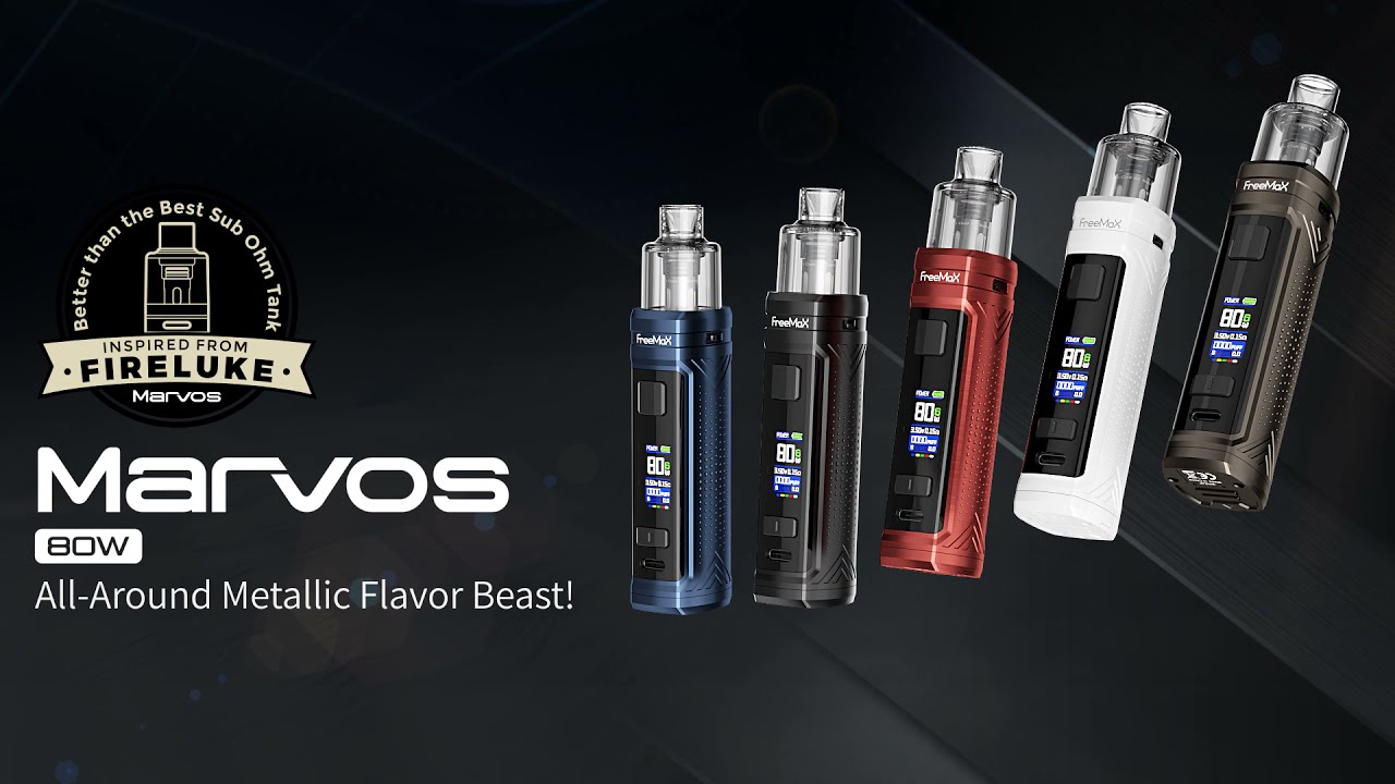 Marvos 80W Kit - Better than the Best Sub Ohm Mod Kit | FreeMax