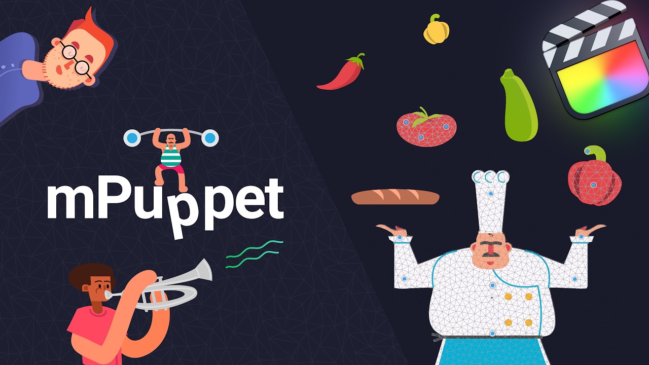 mPuppet - Real Puppet Tool Plugin for Apple Motion and FCP &mdash; MotionVFX