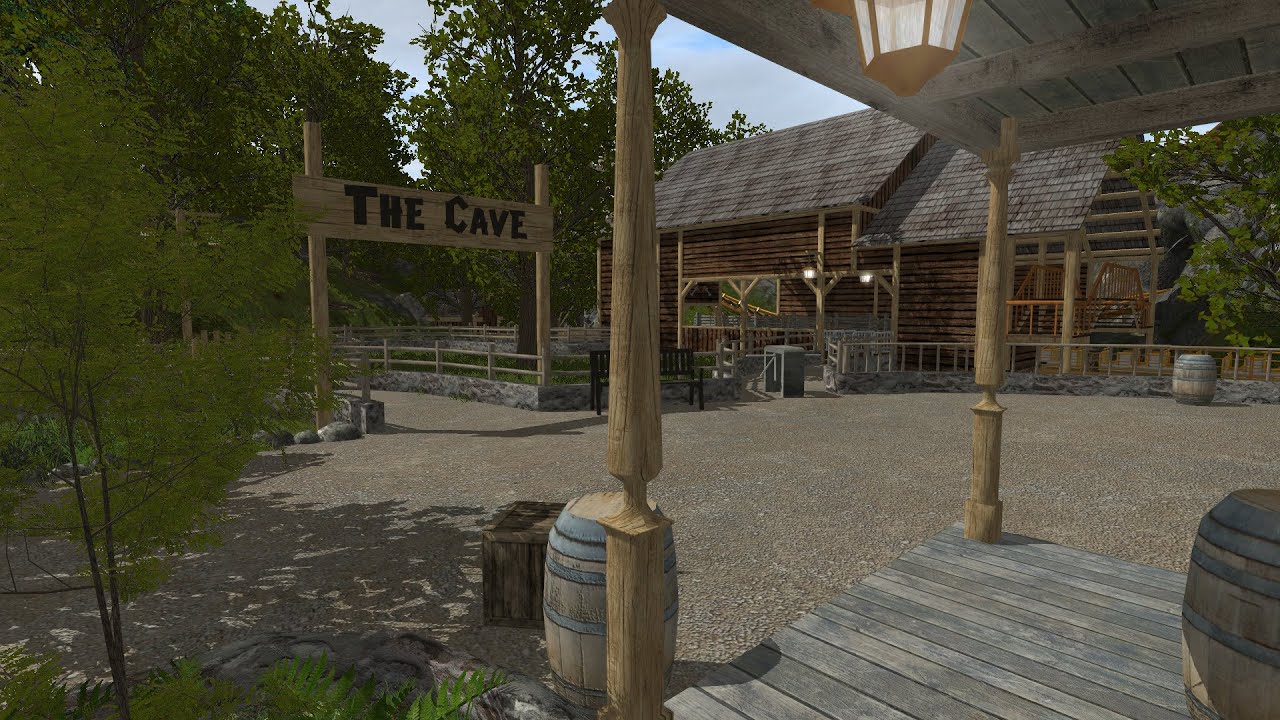 NoLimits 2 Mine train The Cave Onride