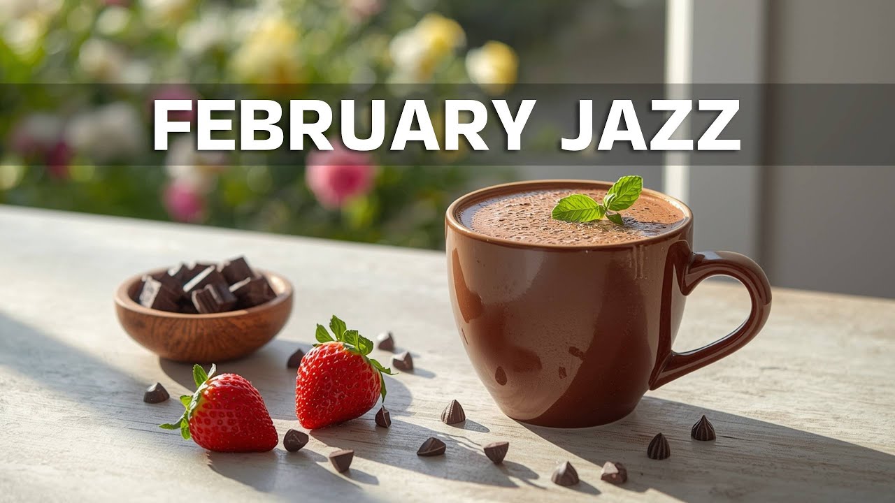 February Winter Jazz ❄️ Warm Morning Jazz Cafe Music & Smooth Bossa Nova Piano for Relaxing