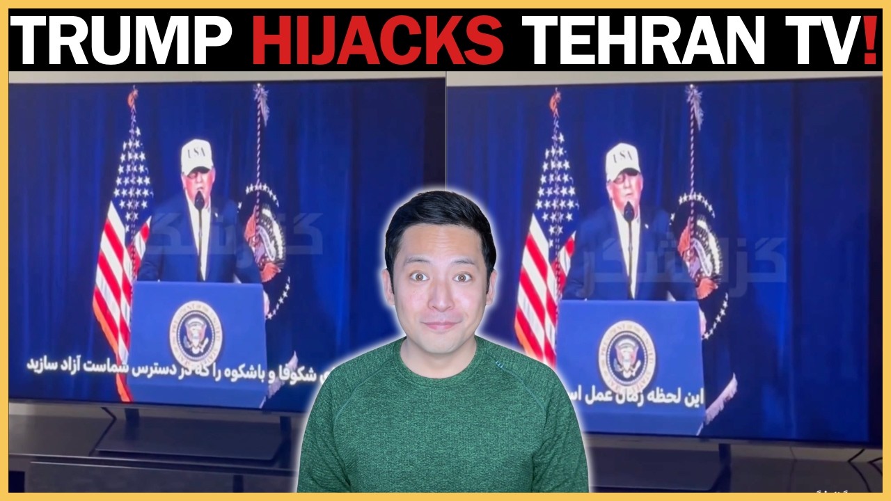 Trump HACKS Iranian State TV: 