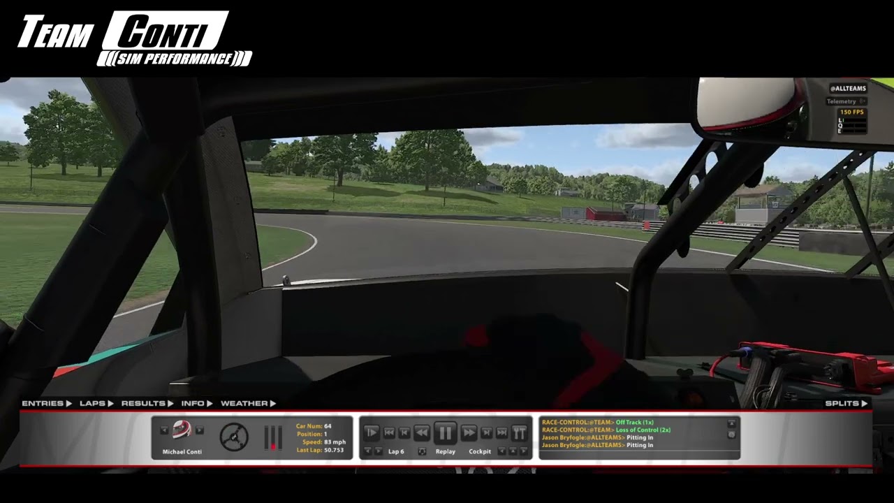 Team Conti Sim Performance I Qualifying Run I ARCA at Lime Rock Park