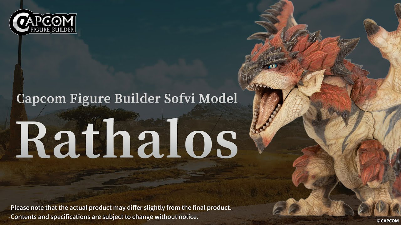 Capcom Figure Builder Sofvi Model Rathalos