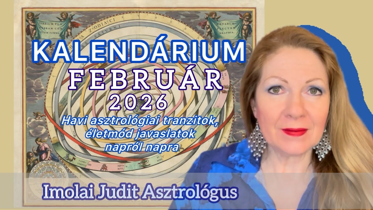 Kalendárium: Február 2026. Böjtelő, Télhó, Farsang. Rendszerváltó bolygók, tranzitok, Holdnaptár
