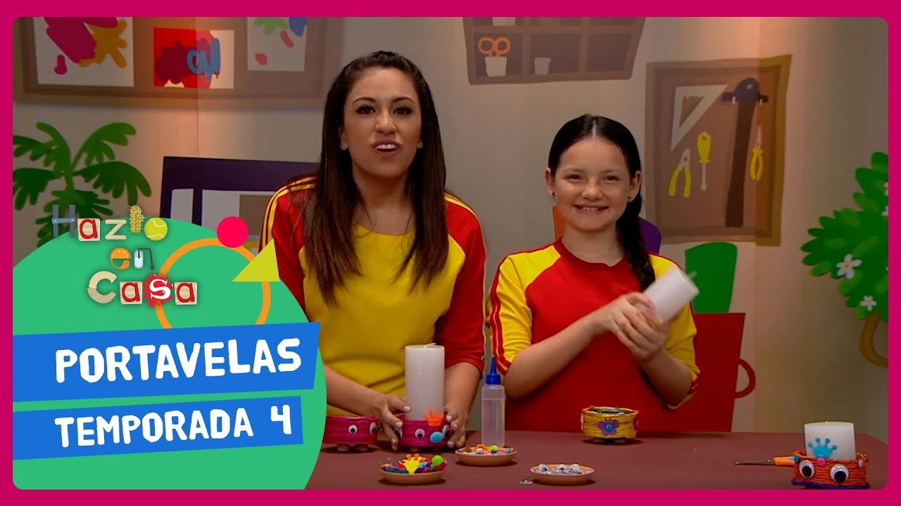 16. Hazlo en Casa - Portavelas -  Cuarta Temporada