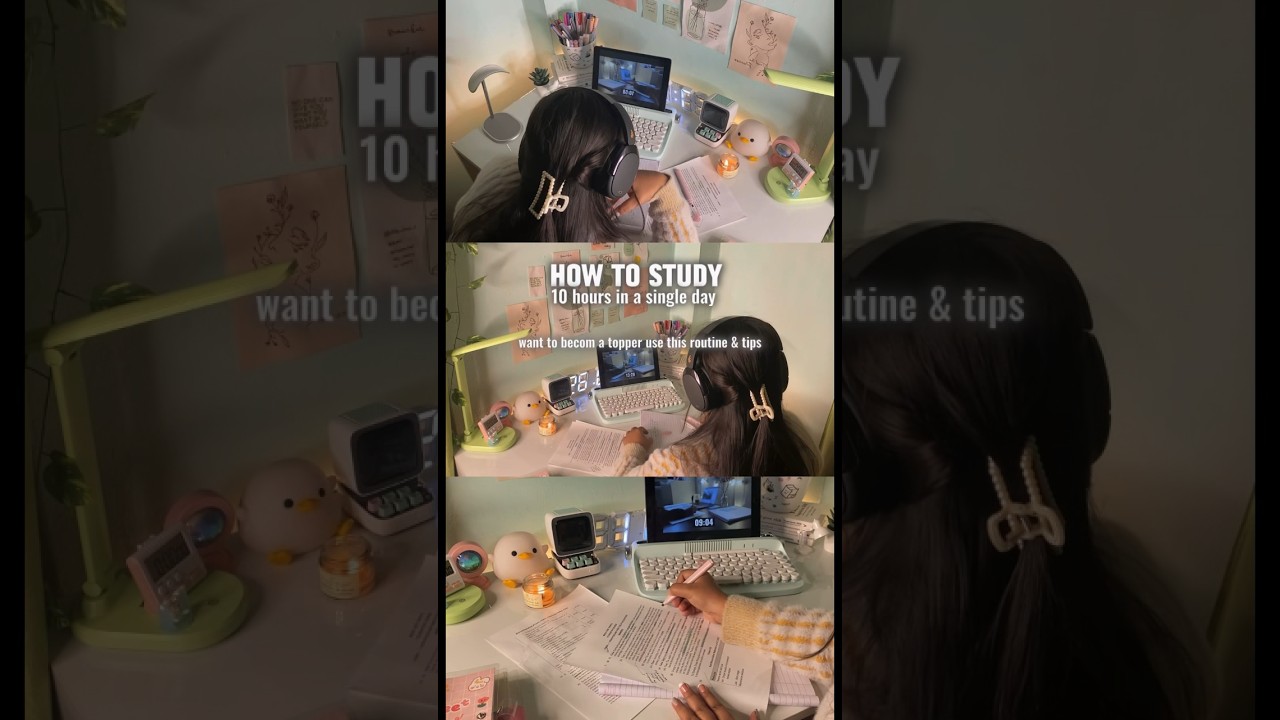 How to study 10 hrs in a single day 📚🤯?? #studymotivation#shorts