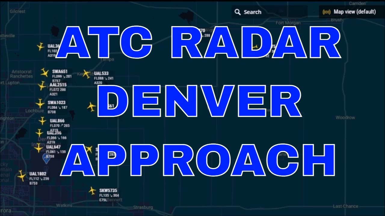 ATC - Denver Approach Control - FlightRadar24