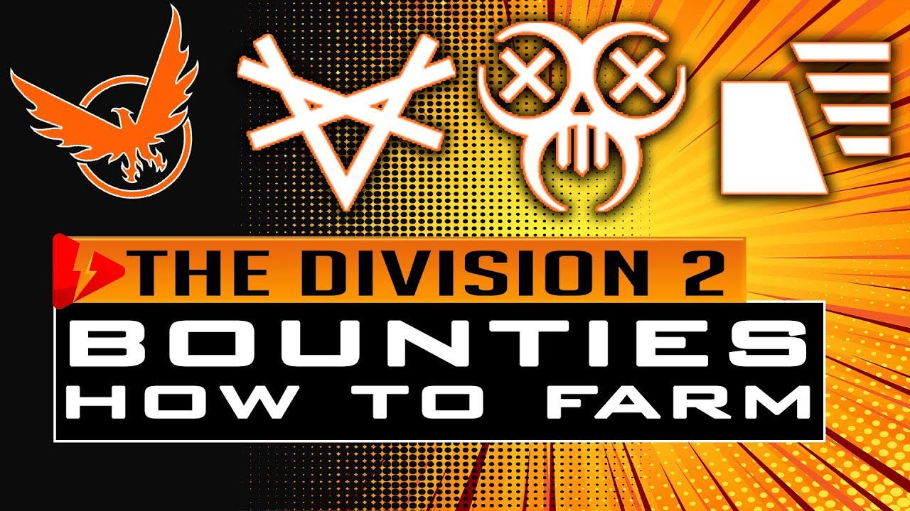 Division 2 How to FARM BOUNTIES for Specialization Points and HIGH END LOOT