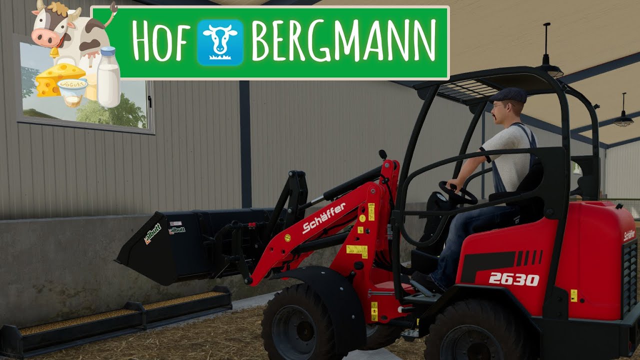 LS22 HOF BERGMANN #88: Hühnerzucht ausmisten und Hühner füttern | FARMING SIMULATOR 22