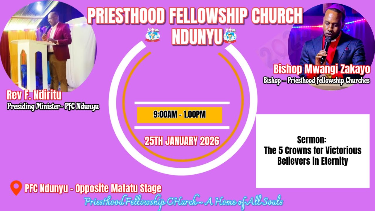 5 Crowns for Believers in Eternal Life : Sunday Service
