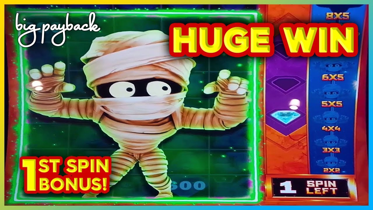 1ST SPIN BONUS → EPIC Mo'Mo'Mo' Mummy Slot Session! HUGE WIN!!!